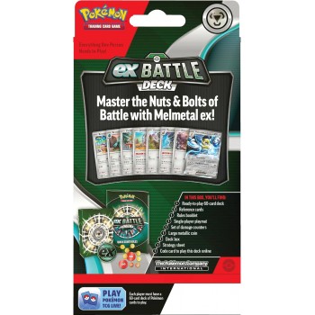 Pokémon TCG: Battle Deck Melmetal Ex kortų kaladė Pokémon TCG: Battle Deck Melmetal Ex kortų kaladė